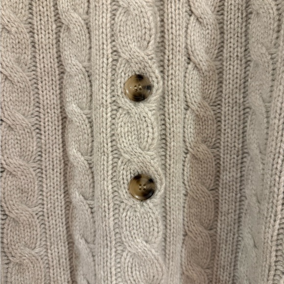 Doen Virginie Cashmere Cable-Knit Cardigan - Picture 7 of 8